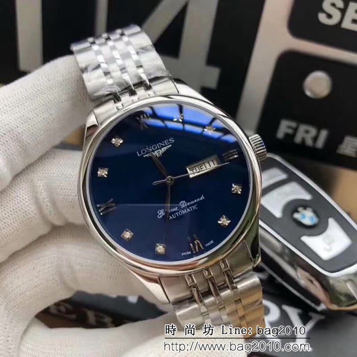 LONGINES浪琴 2018最新款 時尚男士腕表 WSS1300